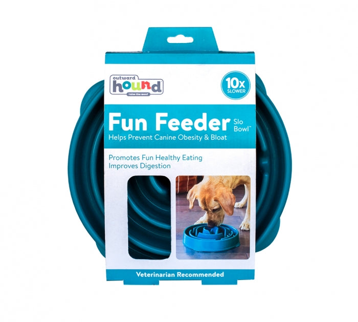 Outward Hound Dog Games Slo Bowl Slow Feeders Flower Design Dog Bowl -  Monroe, MI - Scally Waggs Pet Supplies