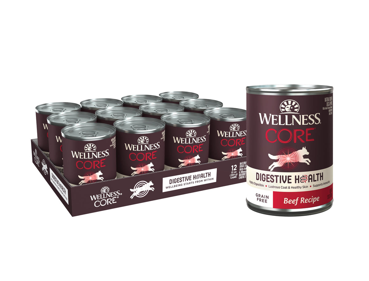 Wellness CORE Digestive Health Grain Free Beef Recipe Dog Food 13