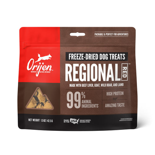 ORIJEN Regional Red Freeze-Dried Dog Treats (1.5-oz)