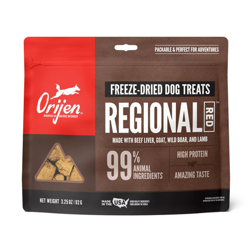 ORIJEN Regional Red Freeze-Dried Dog Treats (1.5-oz)