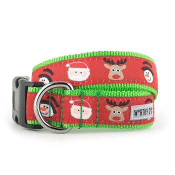 The Worthy Dog Merry Christmas Collar (Small)