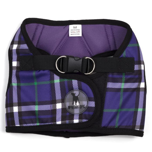 The Worthy Dog Plaid Sidekick Harness
