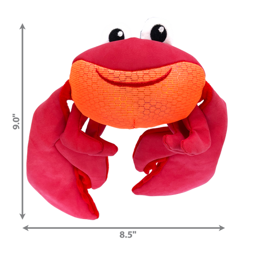 Kong Shaker Shimmy Crab Dog Toy (Medium)