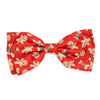 The Worthy Dog Gingerbread Bones Bow Tie (Small)