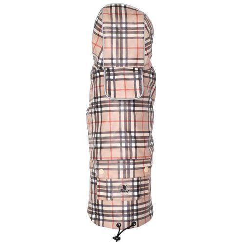 The Worthy Dog Plaid London Raincoat