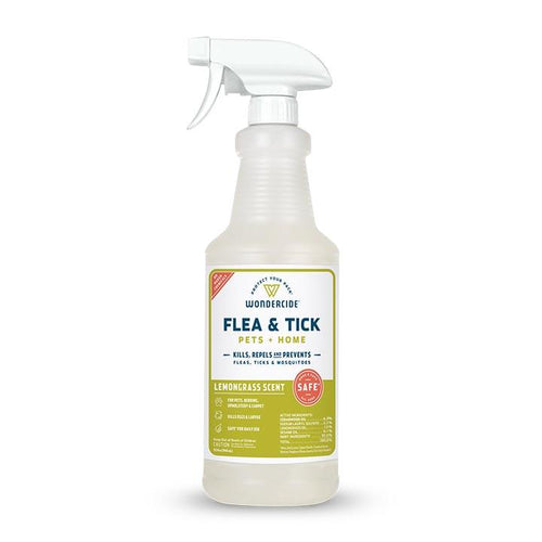 Wondercide Lemongrass Flea & Tick Spray for Pets + Home