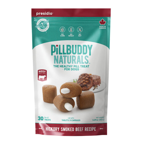 Presidio Dog Pill Buddy Naturals Pill Hiding Treats For Dogs (30 Count Grilled Duck)