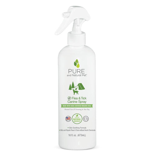 Pure and Natural Pet Flea & Tick Canine Spray