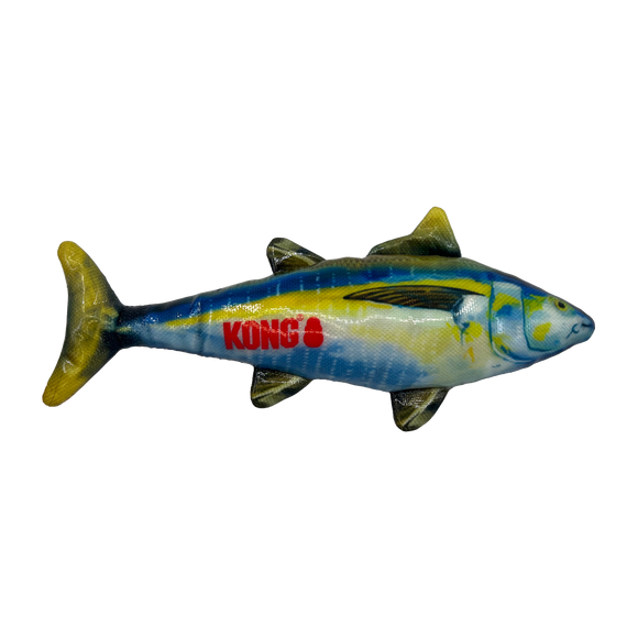 KONG Shieldz Wildz Fish Tuna Dog Toy (Medium)