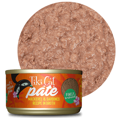 Tiki Cat Grill Pate Mackerel Sardine 2.8oz