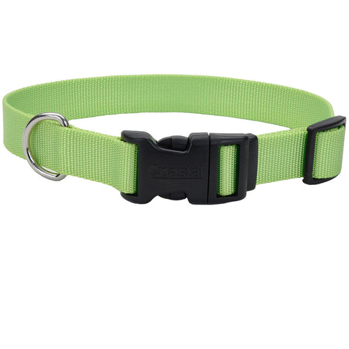 Large Heavy Duty Adjustable Dog Collar With Metal Buckle (Fits 17-25 Inch Necks)