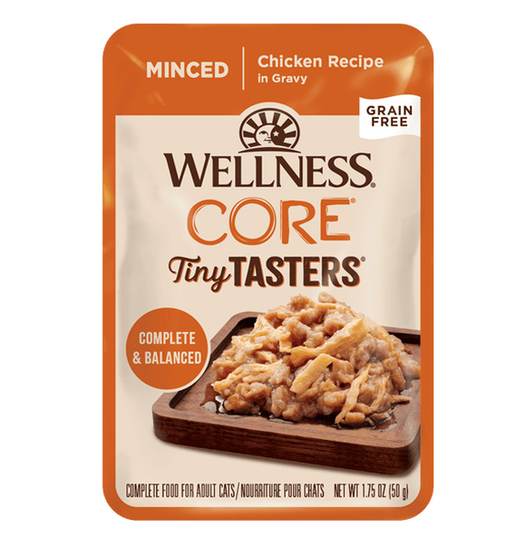Wellness CORE® Tiny Tasters® Minced | Chicken Cat Wet Food