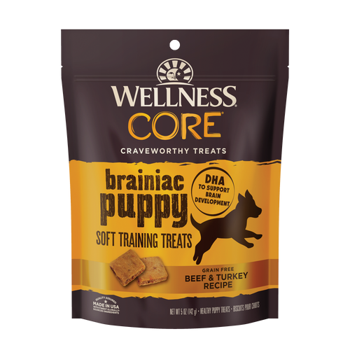 Wellness CORE Brainiac Beef & Turkey Soft Puppy Training Treats