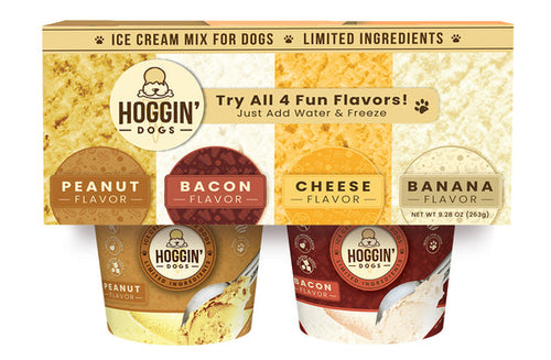 Puppy Cake Hoggin' Dogs Ice Cream Mix Sample Pack - All 4 Flavors