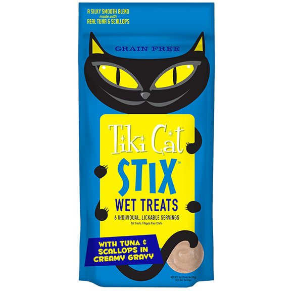 Tiki Cat® STIX™ Tuna & Scallops Cat Treats