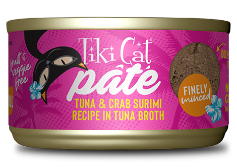 Tiki Cat® Grill™ Tuna & Crab Surimi Pate Cat Food