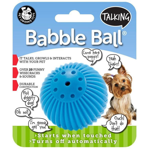 Pet Qwerks Talking Babble Ball (LARGE)