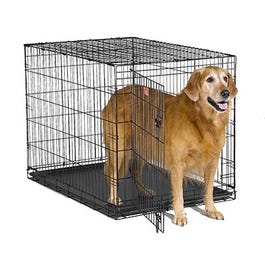 Dog Training Crate, Black,  42