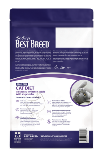 Dr. Gary's Best Breed Grain Free Cat Diet