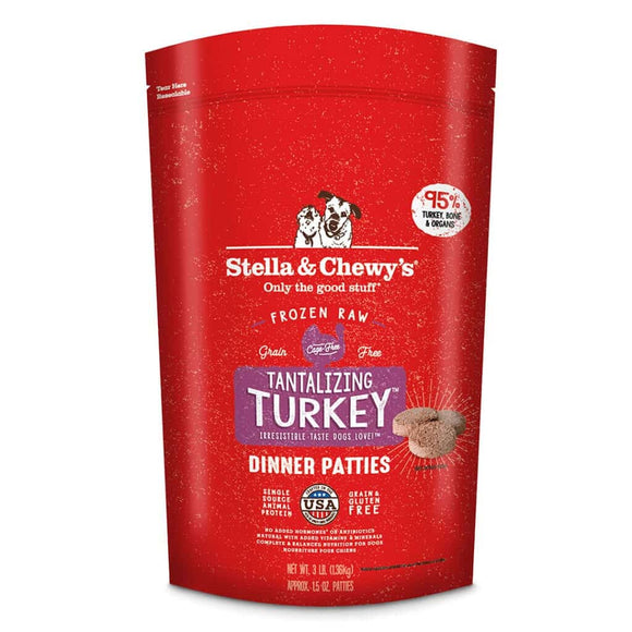 Stella & Chewy's Tantalizing Turkey Patties Dog Food
