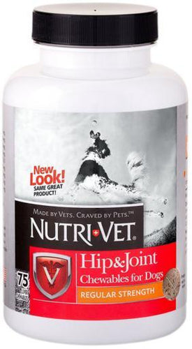 Nutri-Vet Hip & Joint Liver Chewable Tablets