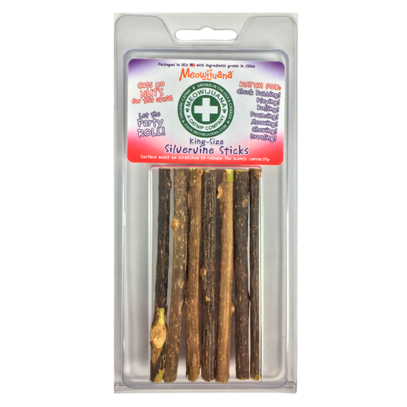Meowijuana King Size Silvervine Sticks