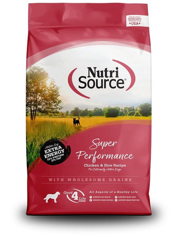 NutriSource® Super Performance Chicken and Rice Recipe Dog Food