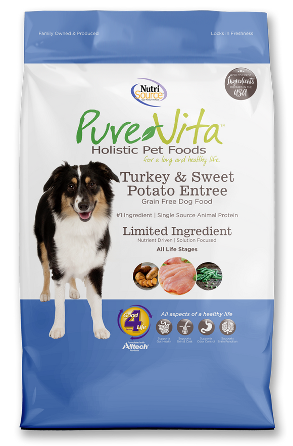 NutriSource® PureVita™ Turkey & Sweet Potato Entrée Dog Food