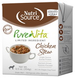 NutriSource® PureVita™ Chicken Stew Limited Ingredient Wet Dog Food