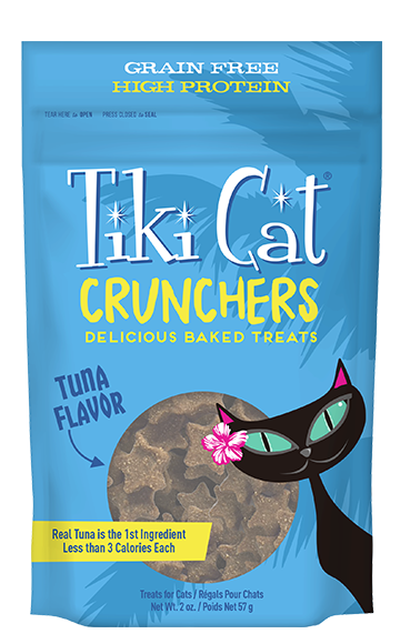 Tiki Cat® Crunchers Grain-Free Tuna Flavor Cat Treats (2 oz)