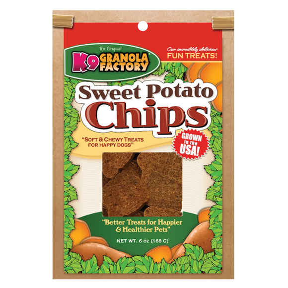 K9 Granola Factory Sweet Potato Chips Dog Treats